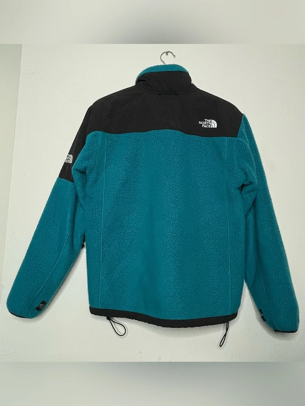 The North Face Retro 94 High Pile Denali Sherpa Fleece Jacket Harbor Blue Teal S